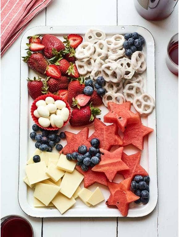 Red, White & Blue Grazing Tray