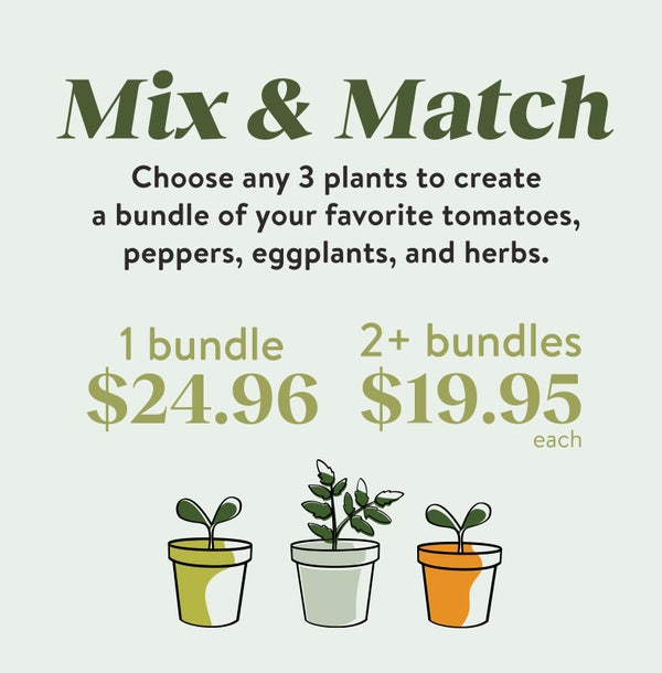 Mix and Match Bundle Plants | Burpee